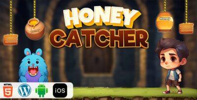 Honey Catcher - HTML5 Game