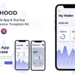 Hood - Mobile App & Startup Elementor Template Kit