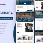 Humany - Charity Elementor Pro Template Kit