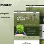 Hydroponex - Hydroponic & Agriculture Elementor Template Kit
