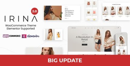 IRINA - Elementor WooCommerce Theme v2.0.7