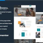 Idvero - Insurance Company Elementor Template Kit