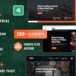 Indiro - Factory and Industry Bootstrap Django Template