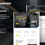 Industrix - Manufacturing & Industrial Elementor Template Kit