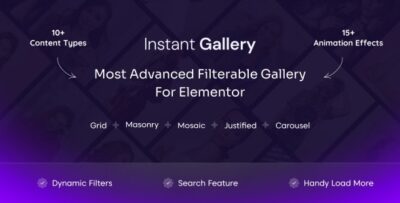 Instant Gallery Pro - WordPress Plugin