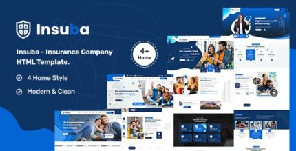 Insuba - Insurance Company HTML Template