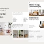 Interna - Interior Design & Architecture Elementor Template Kit