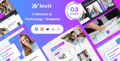 Invit- IT Solutions & Technology html tamplate