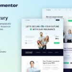 Inzury - Insurance Agent & Consulting Elementor Template Kit