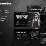 Iron Horse - Custom Motorcycle Builder Elementor Template Kit
