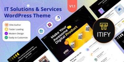 Itify - IT Solutions Services WordPress Theme v1.1