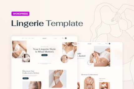 Jantel – Lingerie & Nightwear Store Elementor Pro Template Kit