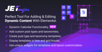 JetEngine - Adding & Editing Dynamic Content v3.5.3