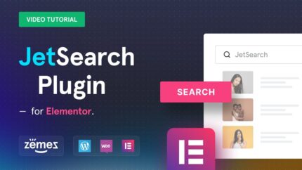 Jetsearch - Elementor Experience The True Power Of Search Functionality V3.4.3