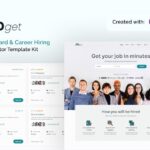 Jobget - Job Board & Career Hiring Elementor Template Kit