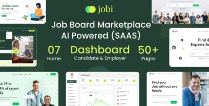 Jobi - Job Board Marketplace AI Powered (SAAS)