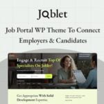 Joblet - Job Recruitment Services WordPress Theme