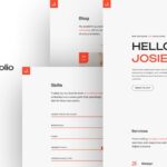 Josie - Personal Portfolio HTML Template