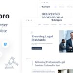 Jurispro Lawyer Law Firm HTML Template
