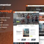JustRunnin - Running Club Marathon & Sport Event Elementor Template Kit