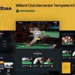 Kdbas - Billiard Club Elementor Template Kit