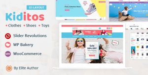 Kiditos - Baby and Kids Multi Store WooCommerce Theme v2.1