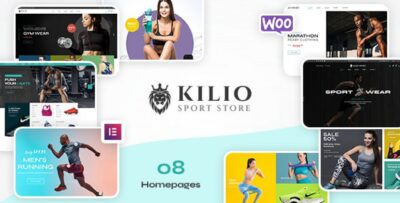 Kilio – Sport Shop WooCommerce WordPress Theme