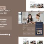 Kimberley - Business Coaching Elementor Template Kit