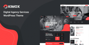 Kimox - Digital Agency Services WordPress Theme V1.0.5