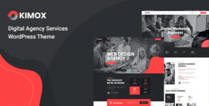 Kimox – Digital Agency Services WordPress Theme V1.0.5