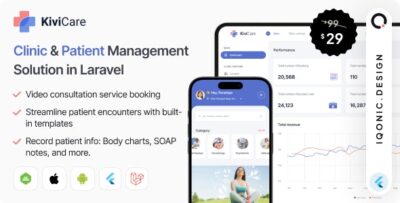 KiviCare - Complete Clinic Management System Laravel & Flutter