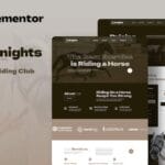 Knights - Horse Riding Club Elementor Template Kit