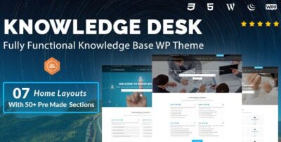 Knowledgedesk – Knowledge Base WordPress Theme v1.4.2