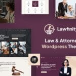 Lawfinity Law and Attorney WordPress Theme