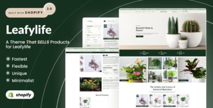 Leafylife - Gardening & Houseplants Shopify 2.0 Theme