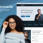 Lensade - Glasses & Eyewear Elementor Template Kit