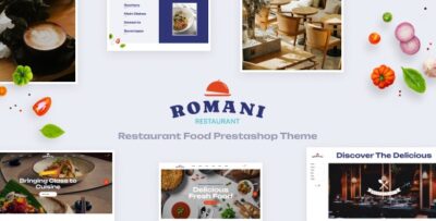 Leo Romani Elementor - Restaurant Food Prestashop Theme