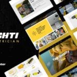 Lighti - Electrician Elementor Pro Template Kit