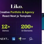 Liko - Creative Agency & Portfolio Next js Template