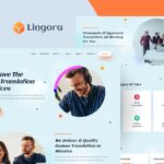 Lingora - Online Translation Services Elementor Template Kit