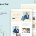 Litza - Book Author & Writer Elementor Template Kit