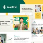 LoanGrid - Loans & Financing Elementor Template Kit