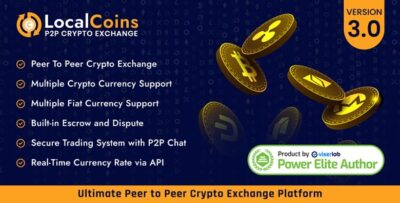 LocalCoins - Ultimate Peer to Peer Crypto Exchange Platform