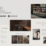 Lodge - Hotel & Resort Elementor Template Kit