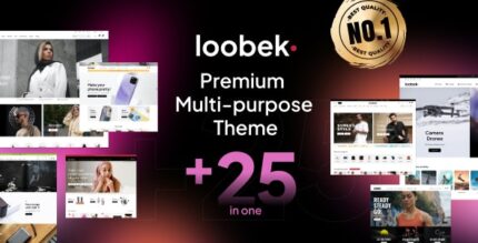 Loobek - Elementor Multipurpose WooCommerce Theme v1.1.9