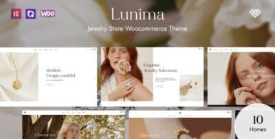 Lunima - Jewelry Store WooCommerce Theme