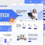 Lushtech - Startup & SaaS Elementor Pro Template Kit