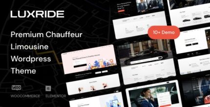 Luxride - Chauffeur Limousine Transport & Car Hire WordPress Theme