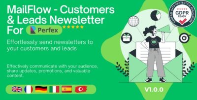 MailFlow - Customers & Leads Newsletter For Perfex CRM