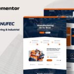 Manufec - Manufacturing & Industrial Elementor Template Kit